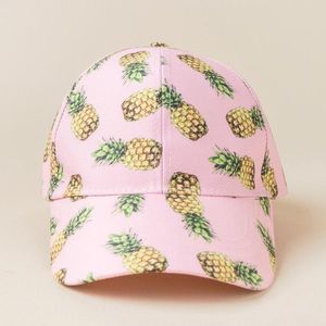 Mira Pineapple Baseball Cap